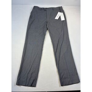 Calvin Klein Jerome Slim Fit Dress Pants Medium Grey 38W x 32L NEW